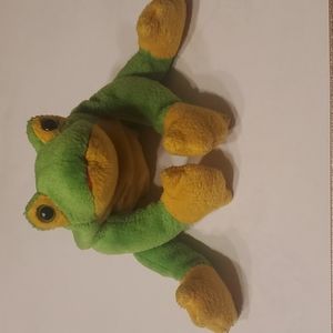 Ganz Webkinz Tree Frog Stuffed Animal Toy Plush Green Yellow